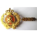 Netherland Army Officers Service Cap Badge