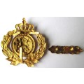 Netherland Army Officers Service Cap Badge