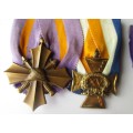 World War II Medal and Bars of Netherlands Dutch Mobilization War Cross The Invasion of Europe