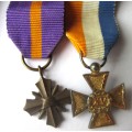 World War II Medal and Bars of Netherlands Dutch Mobilization War Cross The Invasion of Europe