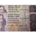 Five Rand Republic of South Africa Series AF