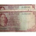 One Rand Republic of South Africa Series A112