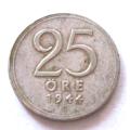1944 Sweden 25 Ore