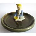 Crock o Gold Pin Tray 1956 to 1959 from the Wade Lucky Leprechauns