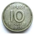 1955 Sweden 10 Ore