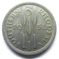 1951 Three Pence Southern Rhodesia
