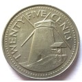 1998 Barbados 25 Cents