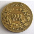 1927 Brazil 1000 Reis