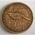1943 New Zealand 1 Penny