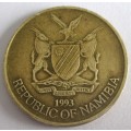 1993 Namibia 5 Dollars