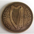 1931 Ireland 1 Penny