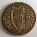 1937 Ireland 1 Penny