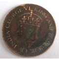 1942 Ceylon 1 Cent