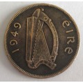 1949 Half Penny Ireland