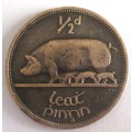 1949 Half Penny Ireland