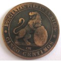 1870 Spain 5 Centimos