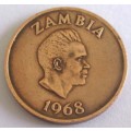 1968 Zambia 2 Ngwee