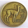 1967 Peru 1 Sol De Oro