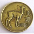 1967 Peru 1 Sol De Oro