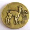 1968 Peru 1 Sol De Oro
