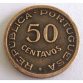 1953 Mozambique 50 Centavos