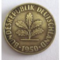1950 Germany 5 Pfennig Deutschland