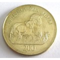 1998 Tanzania 200 Shilingi