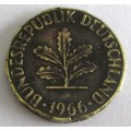 1966 Germany 5 Pfennig Deutschland