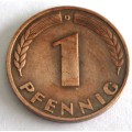 1949 Germany 1 Pfennig Deutschland