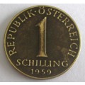 1959 Austria 1 Schilling