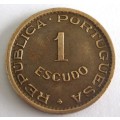 1963 Mozambique 1 Escudo