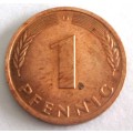 1981 Germany 1 Pfennig Deutschland