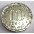 1966 Argentina 10 Pesos