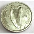 1928 Ireland 3 Pence