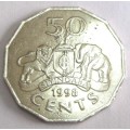 1998 Swaziland 50 Cents