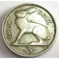 1946 Ireland 3 Pence