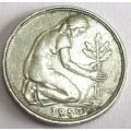 1950 Deutschland 50 Pfennig