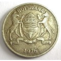1976 Botswana 25 Thebe