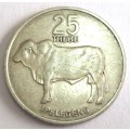 1984 Botswana 25 Thebe