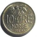 1965 Norway 10 Ore