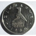 1980 Zimbabwe 50 Cents