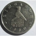 1980 Zimbabwe 1 Dollar