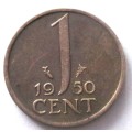 1950 Netherlands 1 Cent