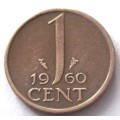 1960 Netherlands 1 Cent