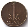 1948 Netherlands 1 Cent