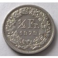 1979 Helvetia Switzerland Half Franc