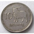 1979 Lesotho 10 Lisente