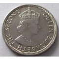 1975 Mauritius Quarter Rupee