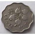 1974 Swaziland 5 Cents
