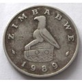1989 Zimbabwe 20 Cents